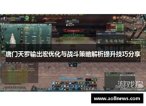 唐门天罗输出宏优化与战斗策略解析提升技巧分享